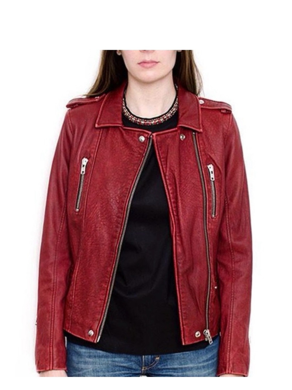 IRO  BARBY leather jacket